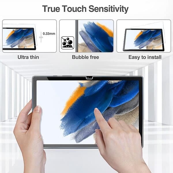 (1 Pack) Samsung Galaxy Tab A8 10.5 inch (2021) SM-X200 X205 Tempered Glass LCD Screen Protector Film Guard (1 Pack) Samsung Galaxy Tab A8 10.5 inch (2021) SM-X200 X205 Tempered Glass LCD Screen Protector Film Guard